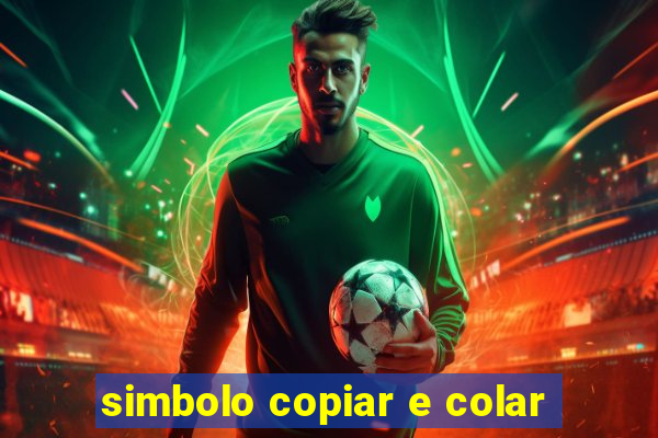 simbolo copiar e colar